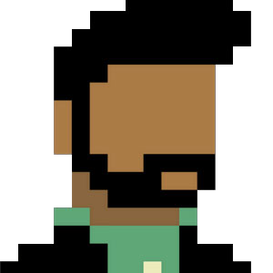 J Taylor pixel art graphic